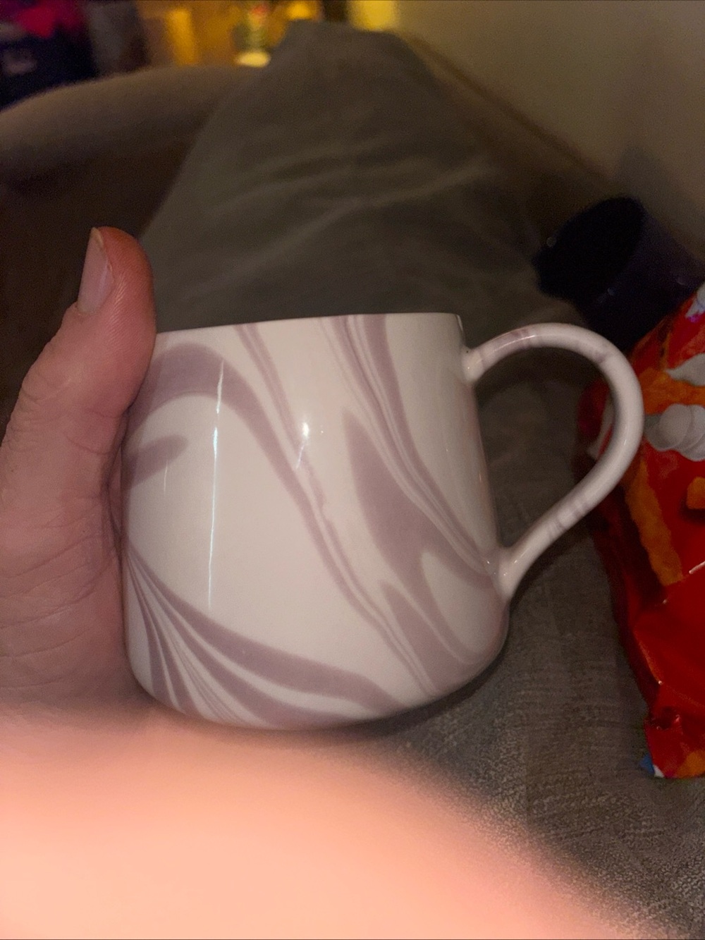 Threshold purple Swirl Ceramic Coffee Mug